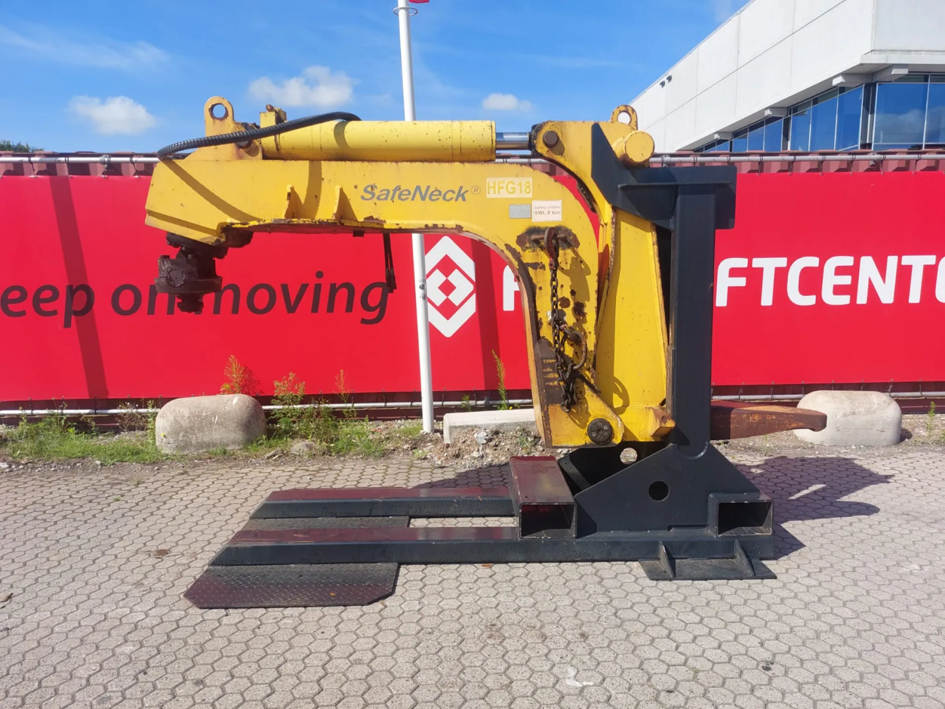 CATRACOM - SAN 40L SafeNeck incl parkstand