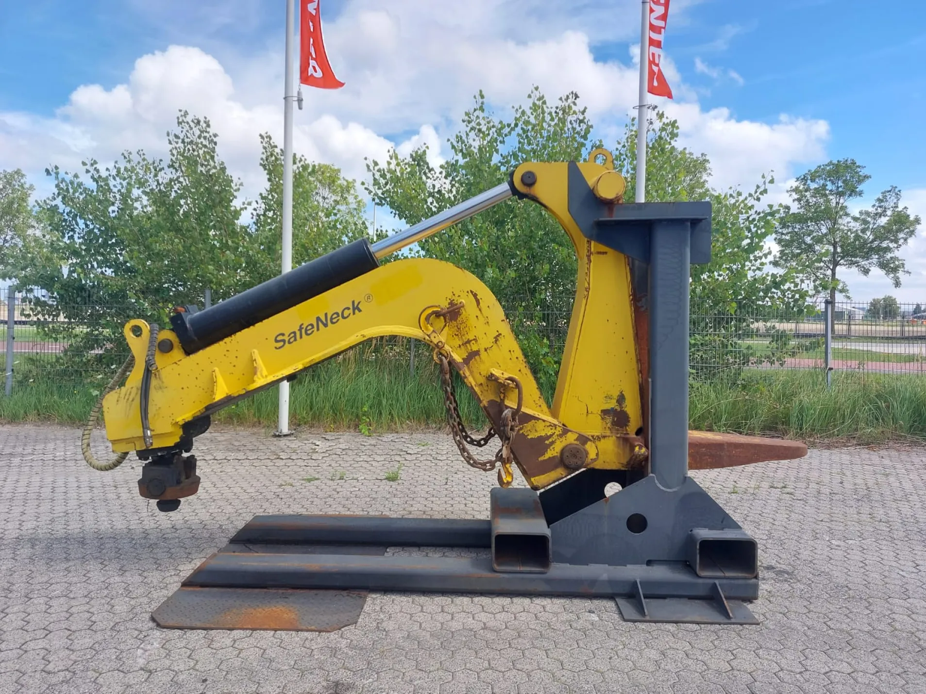 CATRACOM - SAN 40L SafeNeck incl parkstand